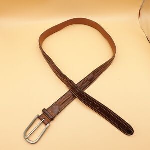 Johnston & Murphy Belt Mens Size 38 Brown American Glove Cowhide Leather Classic